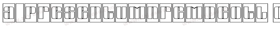 a_PresentumNrCmDcOtl (COPY 1)字体转换